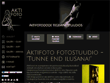 Tablet Screenshot of aktifoto.net